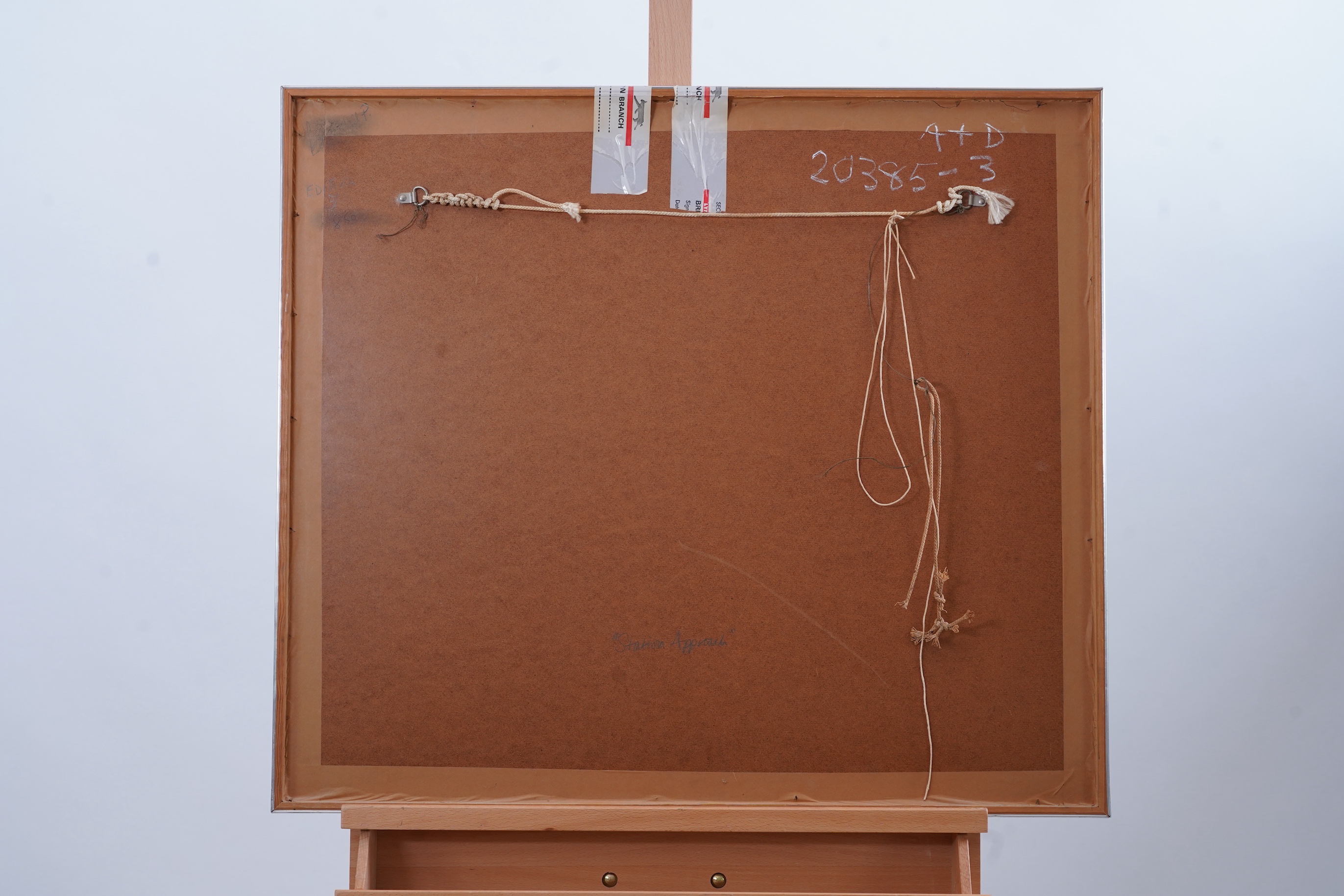 Laurence Stephen Lowry RBA, RA, 1887-1976, 'Station Approach'